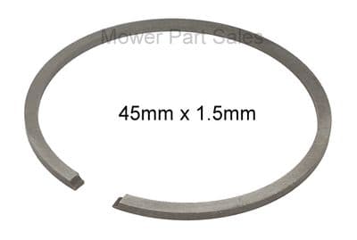 Piston Ring 45mm x 1.5mm Fits Husqvarna 154, 254, 254xp, 353, 252R Chainsaw & Jonsered CS2152 Replaces 503289011, 544435001