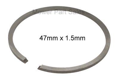 Piston Ring 47mm x 1.5mm Fits Husqvarna 359 & Jonsered 2159, CS2159 Chainsaw and Strimmer, Replaces 503289029, 503289050