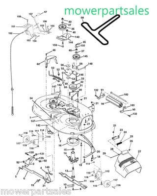 Rally Cutter Deck V Drive Belt Kevlar Fits RE145H42B 144959 Mowers **Will not fit RE145H42A**