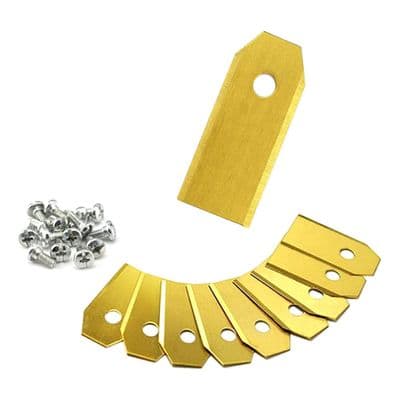 Replacement Husqvarna Robotic Automower Blades Titanium (Heavy Duty) 535138802, 577864603