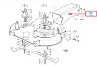 Genuine Cutter Deck Shell John Deere LR155 LR175, 102-13G, 102-15H SB82565025/0