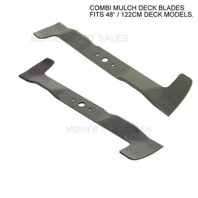 Set Combi Mulch Blades 48
