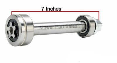 Spindle Shaft 5 Star Mandrel Husqvarna AYP Jonsered McCulloch Rally Partner Craftsman Poulan 532137646