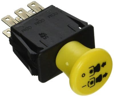 Stens Delta PTO Switch 8 Terminal For Exmark, Grasshopper, John Deere, MTD, Toro Mowers