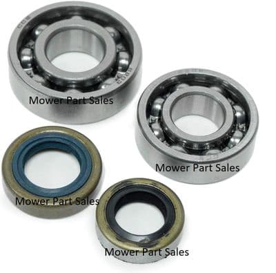 Stihl TS400 Main Crankshaft Bearings Crank Oil Seals Kit