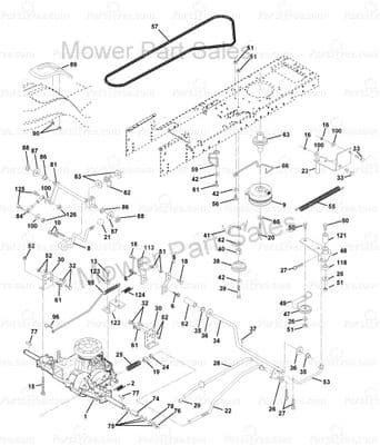 Transmission Kevlar Drive Belt Fits Rally RE145H42B Mower Replaces 156971, 532156971