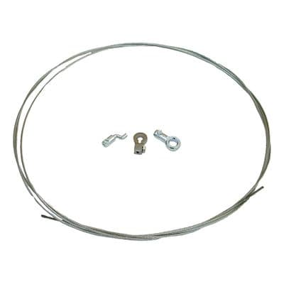 Universal Cable Repair Kit 2.5m Long Of Braided Cable Various Lawnmowers