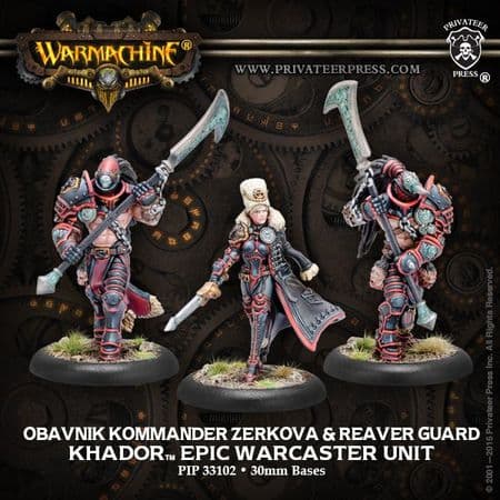 Khador Obavnik Zerkova & Reaver Guard