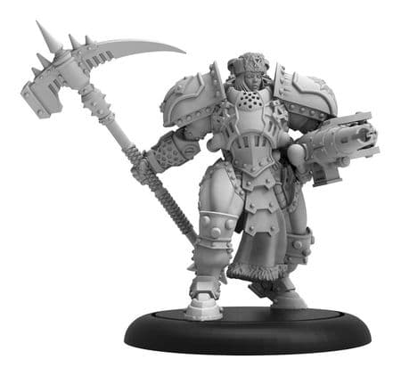 Kommandant Sorscha Kratikoff  Khador Warcaster (resin/metal)