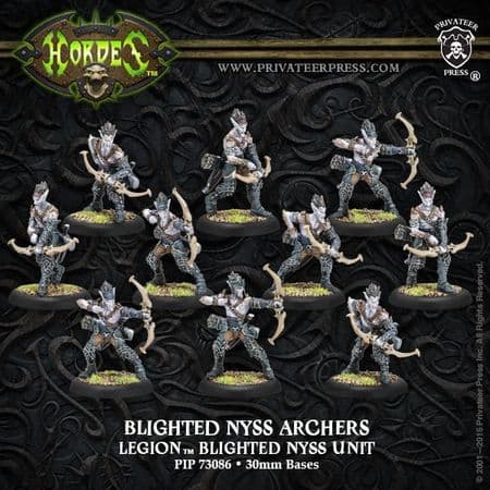 Legion Blighted Archers/Swordsmen (10)   PLASTIC