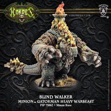 Minion Gatorman Blackhide Wrastler Blind Walker PLASTIC