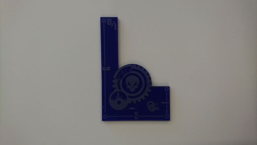 Universal widget 2 - Transparent blue