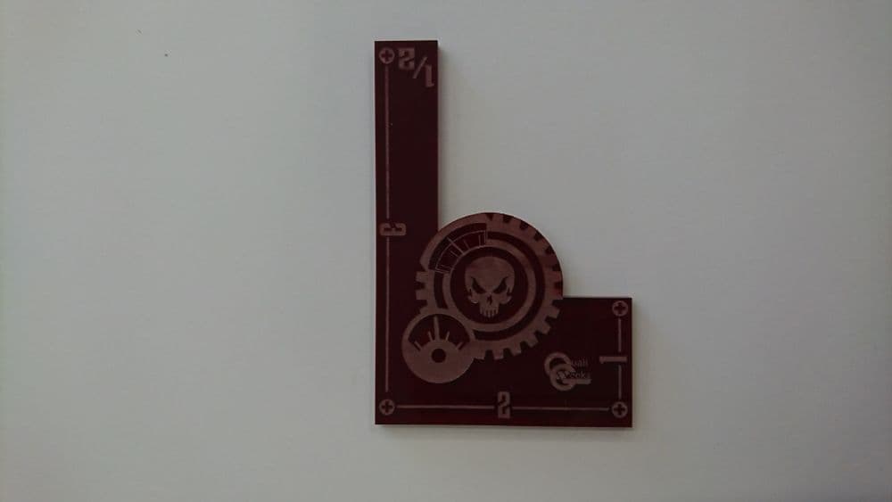 Universal widget 2 - Transparent red