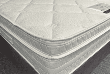 Double (4Ft6") Geneva 3000 Pocket Pillow Top Mattress - Medium to Firm Feel