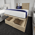 Single (3ft) Ottoman Bottom Lift Base (Double Gas Action)