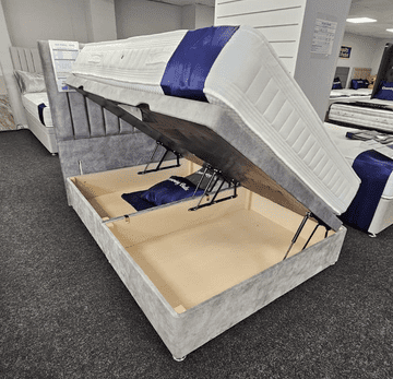 Single (3Ft) Ottoman Side Lift Base (Double Gas Action)