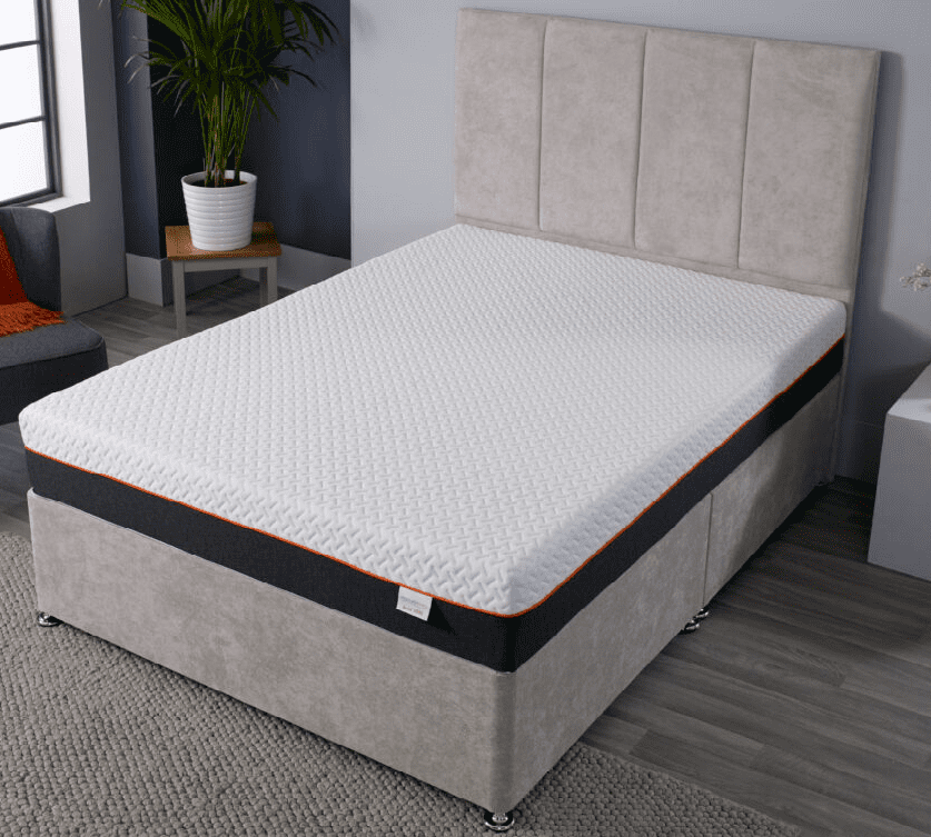 Small Double 4Ft Ariel 1000 Pocket Divan Bed - Medium to Firm Feel