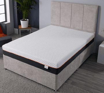 Small Double (4Ft) Ariel 1000 Pocket Divan Bed - Medium to Firm Feel