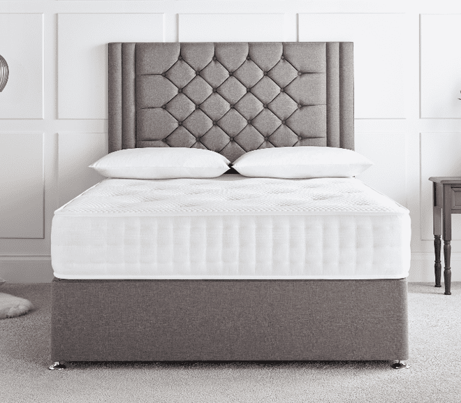 Small Double (4Ft) Kensington Divan Bed - Firm Feel