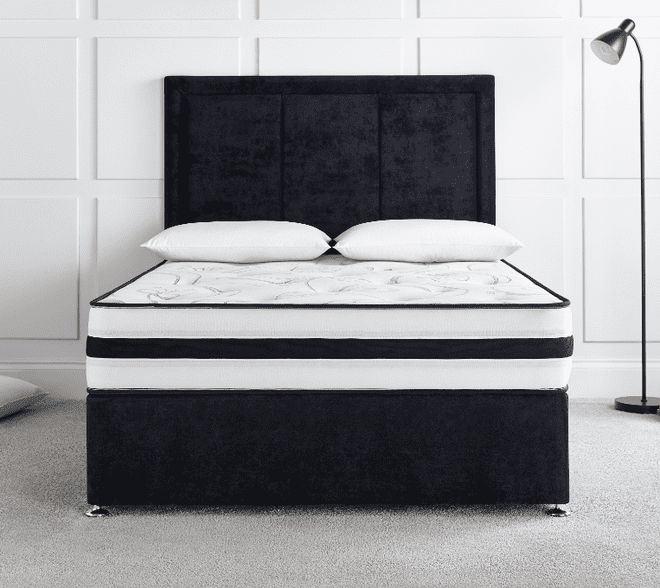 Small Double (4Ft) Mayfair Divan Bed - Firm Feel