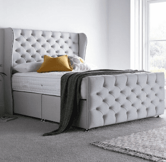 Small Double (4Ft) Miami Winged Divan Frame