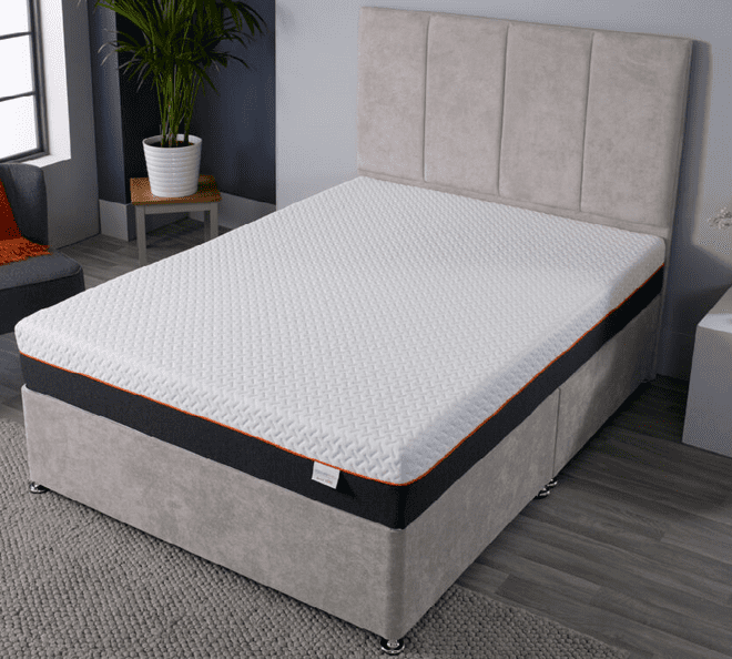 Super Kingsize (6Ft) Ariel 1000 Pocket Divan Bed - Medium to Firm Feel