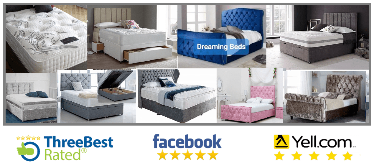 Dreaming Beds, Beds, Mattresses, Divan, Memory Foam, Pocket Sprung