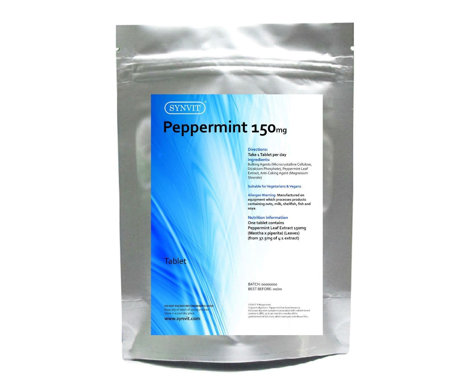 Peppermint 150mg Digestion & Upset Stomach SYNVIT