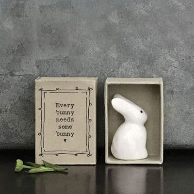 'Every Bunny Needs some Bunny' Matchbox Keepsake by East of India