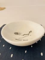 'Happy Days' Porcelain Wobbly Bowl, Small
