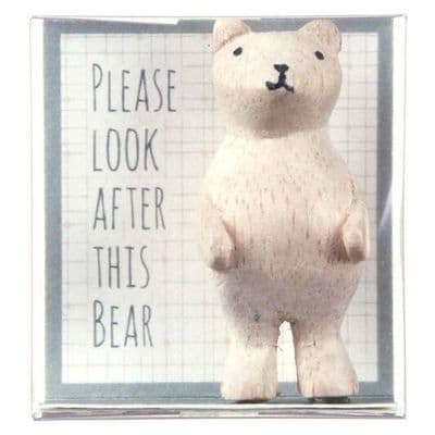 'Please look after this bear' East of India Boxed Keepsake