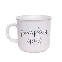'Pumpkin Spice' Speckled Ceramic Mug