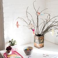 'Set of 3 Wooden Birds' Embroidery Wooden Craft Kit