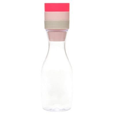 Acrylic Drinks Carafe with neon/pale pink cups