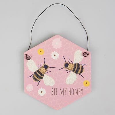 Bee My Honey Mini Hanging Sign