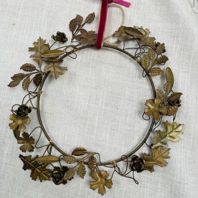 Botanical Metal Wreath