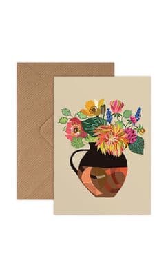 Brie Harrison 'Coral Jug' Greeting Card