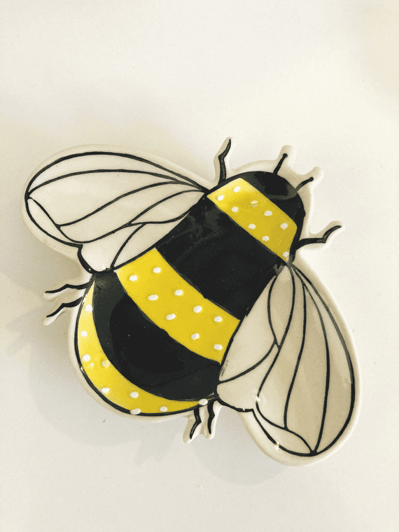 Bumble Bee Ceramic Dish