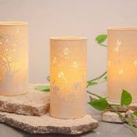 Bumble Bees Fabric Table Lamp, Mains Operated