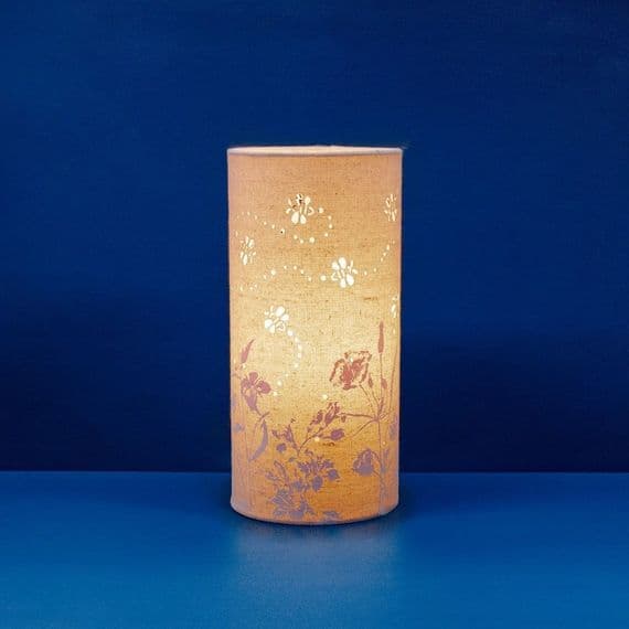 Bumble Bees Fabric Table Lamp, Mains Operated