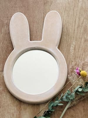 Bunny Rabbit Face Wall Mirror
