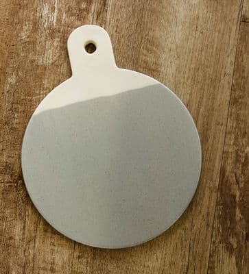 Ceramic Serving Platter/Board - Grey