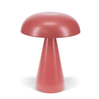 Dusky Pink Mushroom,  Dimmable Touch Lamp