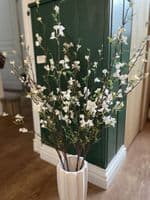 Gisela Graham White Blossom Branch