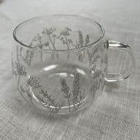 Glass Wildflower Meadow  Print Mug