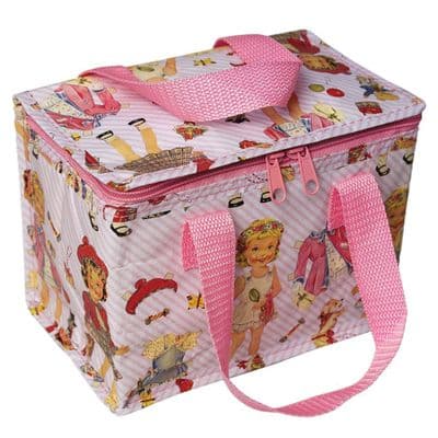 Insulated Lunch Bag - Dressing Up Dolly Print
