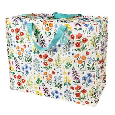 Jumbo Storage Bag - Wildflower Study