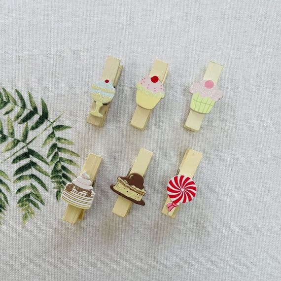 Mini Craft Pegs, Desserts and Ice Cream