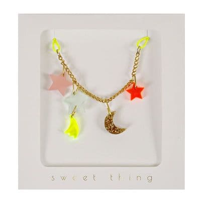 Moon & Stars Necklace