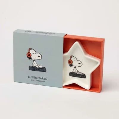 Peanuts Snoopy Round Trinket Dish - Superstar DJ